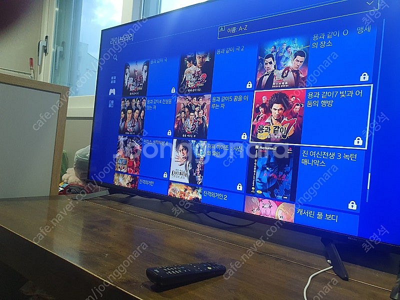 ps4 6.72 버전 외장하드3테라--5