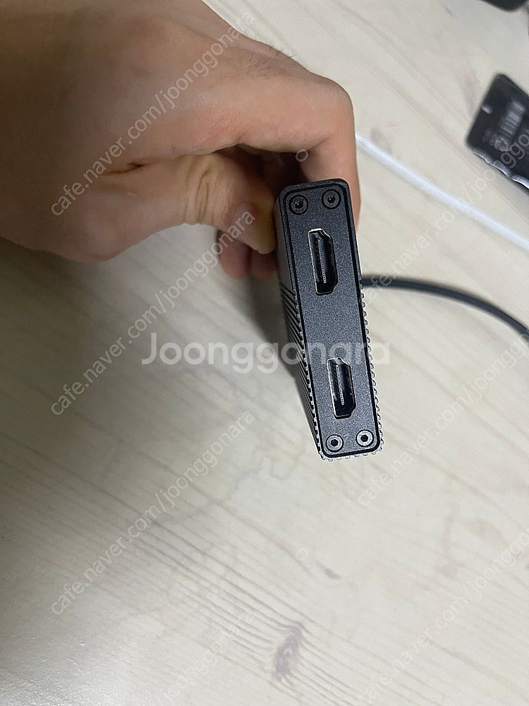 맥북 듀얼모니터 어댑터 4K 60Hz 디스플레이링크 D...--1