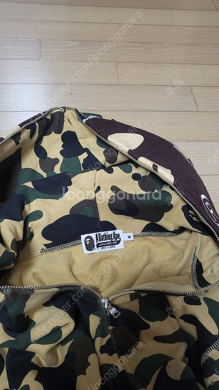 베이프 후드집업 m--3