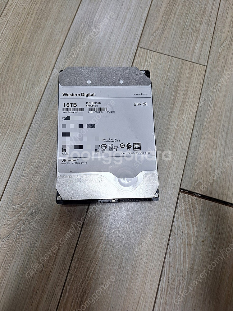 wd ultrastar dc hc550 16tb 하디디...--0