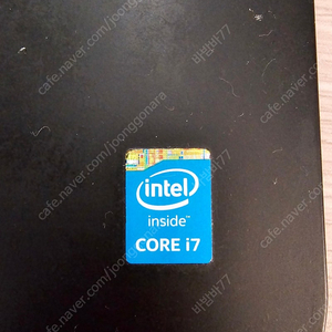 노트북cpu i7