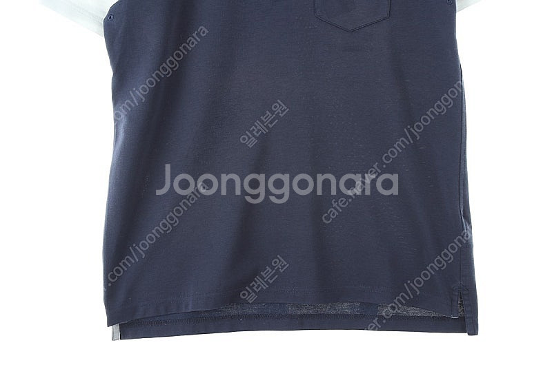 (M) 나이키 반팔 카라 티셔츠 네이비 면 올드스쿨 한...--3