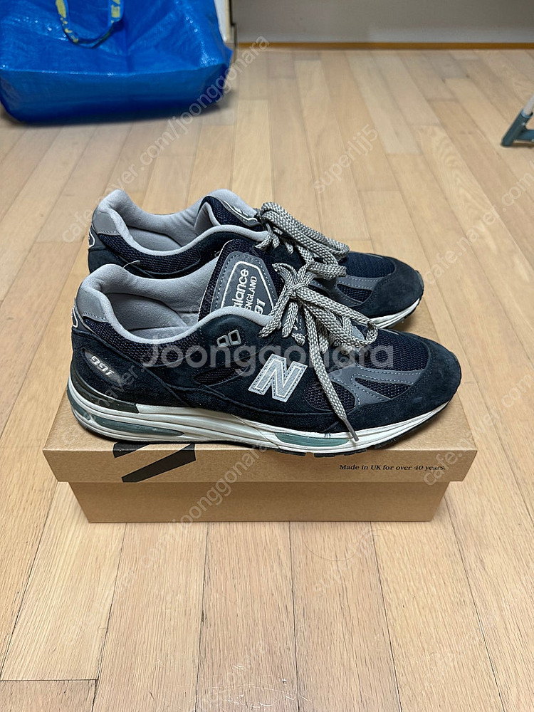 (265) 뉴발란스991 v2 네이비--0