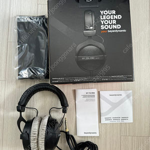 베어다이나믹 BEYERDYNAMIC DT 770 PRO 80ohm 헤드폰 12만원 팝니다.