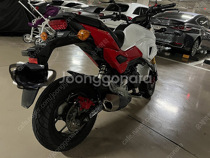 msx 125 20년식 9500km 230만--5