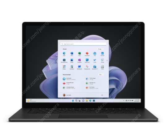 서피스 랩탑5 노트북 15코어 i7, 인텔 12세대, 블랙, 16GB, 512GB, WIN11, RIP-00046 미개봉