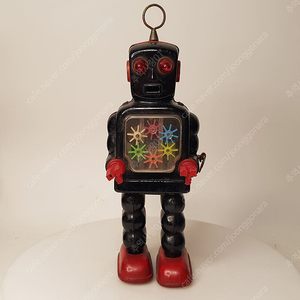 60년대 양철 요네자와 하이휠 작은기어 틴토이 로봇 로보트 태엽 장난감 완구 고전완구 문방구 박물관 태권브이 아톰 마징가 골동품 바보로봇 택배비포함