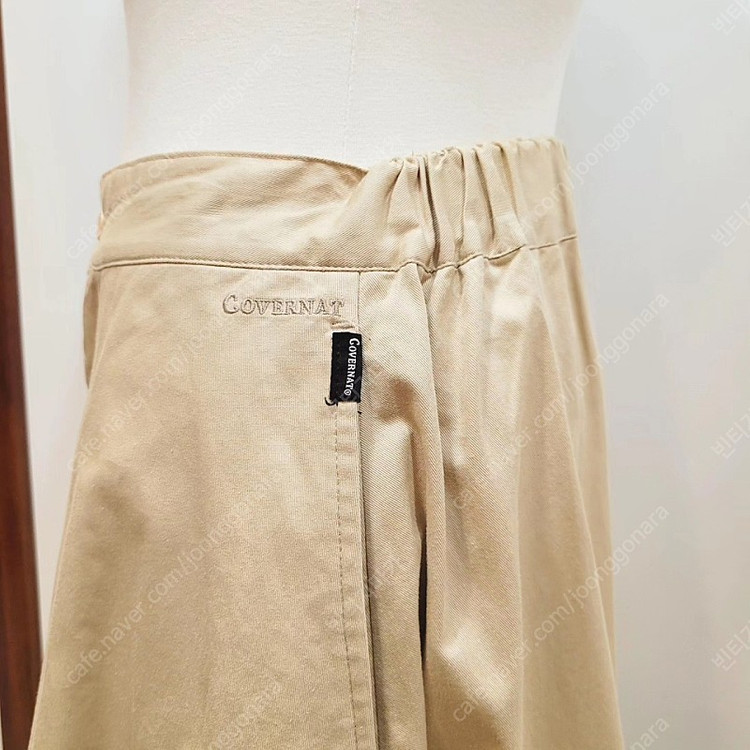 커버낫 코튼 밴딩 플레어 스커트--0