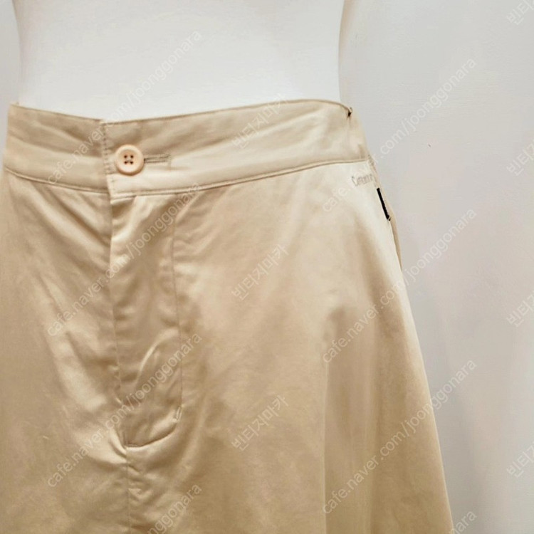 커버낫 코튼 밴딩 플레어 스커트--2