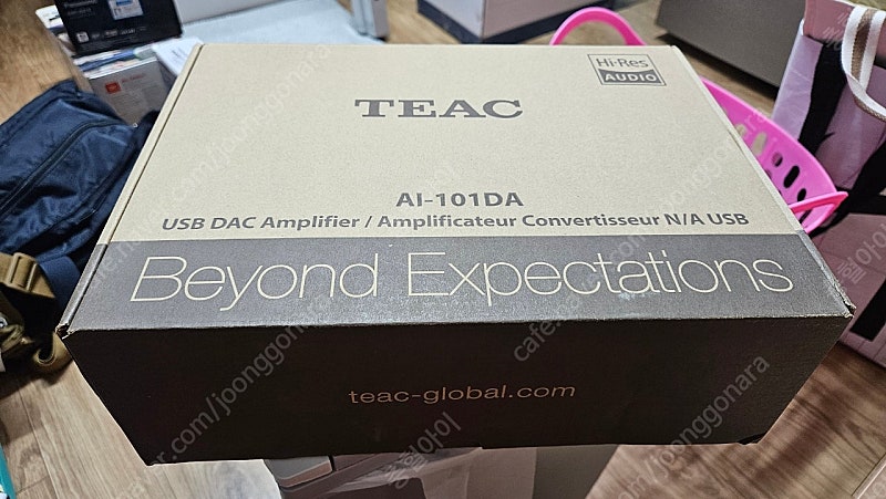 TEAC AI-101DA + 엘탁스 모니터3 스피커