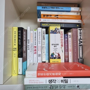 자기계발 도서 (역행자, 월급쟁이 부자로 은퇴하라, 생각의 비밀, 웰씽킹, 아주 작은 습관의 비밀, 미라클모닝 등)