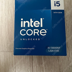 i5 14600kf 코잇 정품 팝니다