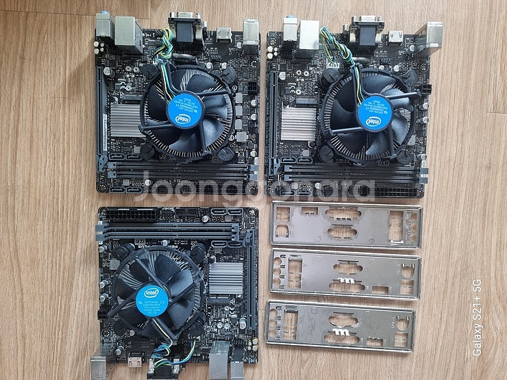 G5400(8세대)cpu, 메인보드 PRIME H310I-PLUS, 쿨러 3세트 일괄--0