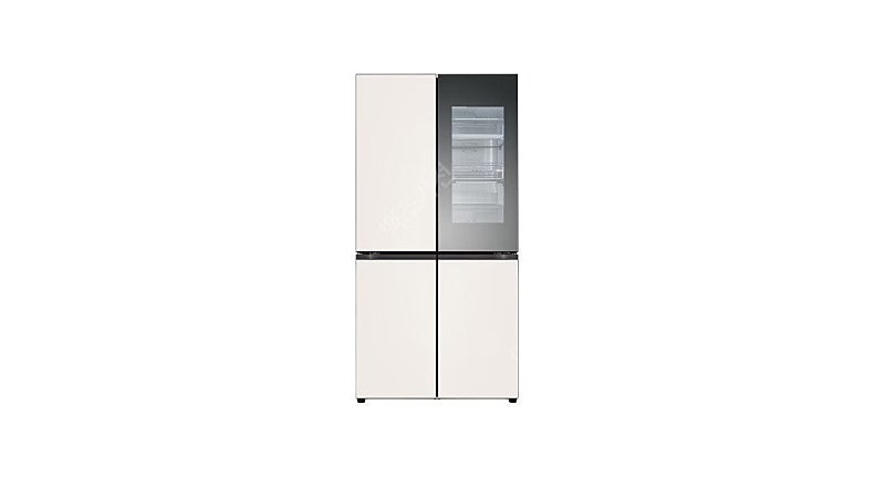 [미사용/새제품] LG 디오스 오브제컬렉션 노크온 더블매직스페이스 냉장고 (M874GBB551)