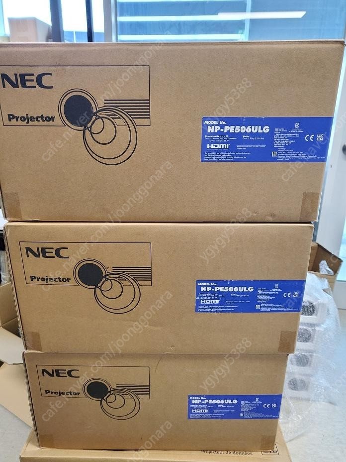 NEC P525UL/PE506UL/P605UL/WUXGA/6천안시/레이저 프로젝터