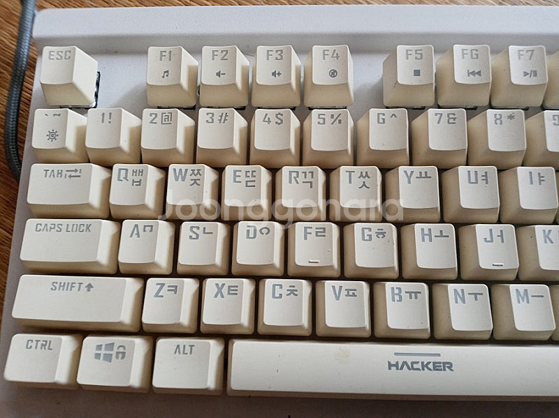 앱코 해커 RGB K600 기계식 키보드--7