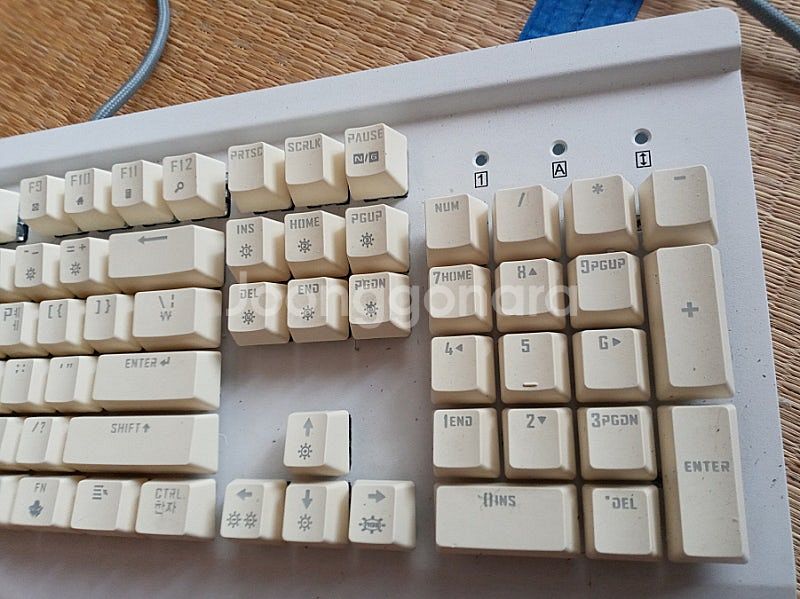 앱코 해커 RGB K600 기계식 키보드--8