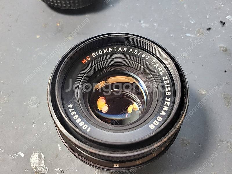 MC BIOMETAR 80mm 2.8 와 아답터--1