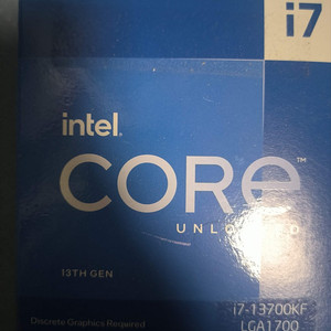 인텔 i7 13700kf