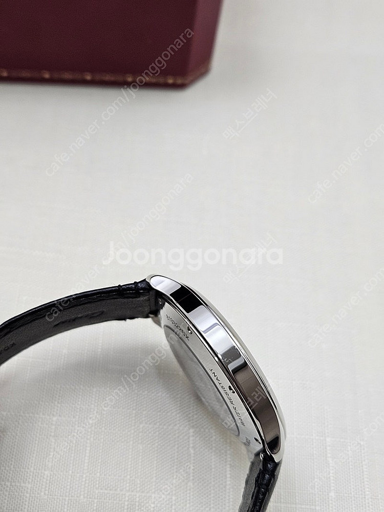까르띠에 롱드 머스트 40mm 오토매틱 보증서 있음--3