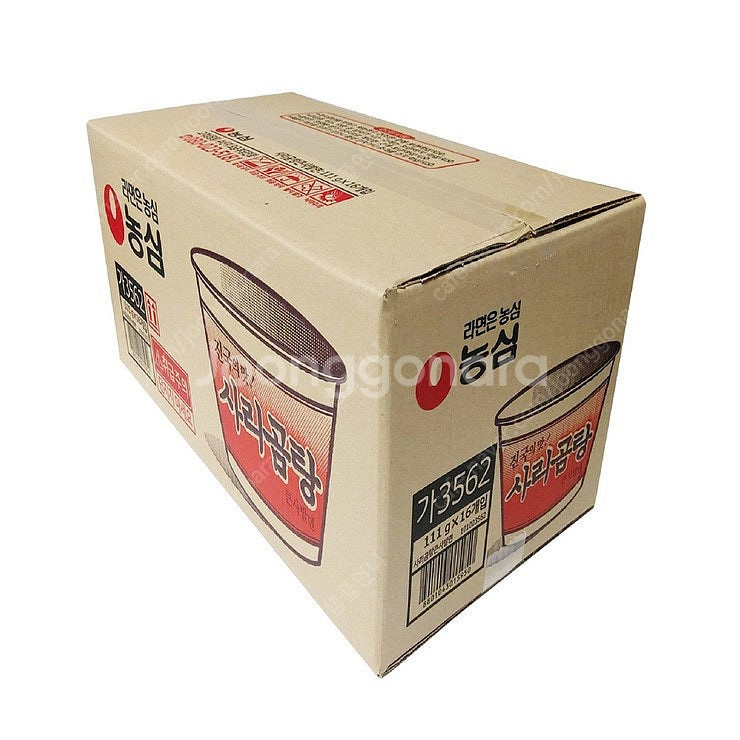 사리곰탕 큰사발 111g x 16개--0
