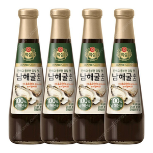 백설 남해 굴소스 500g x 4개