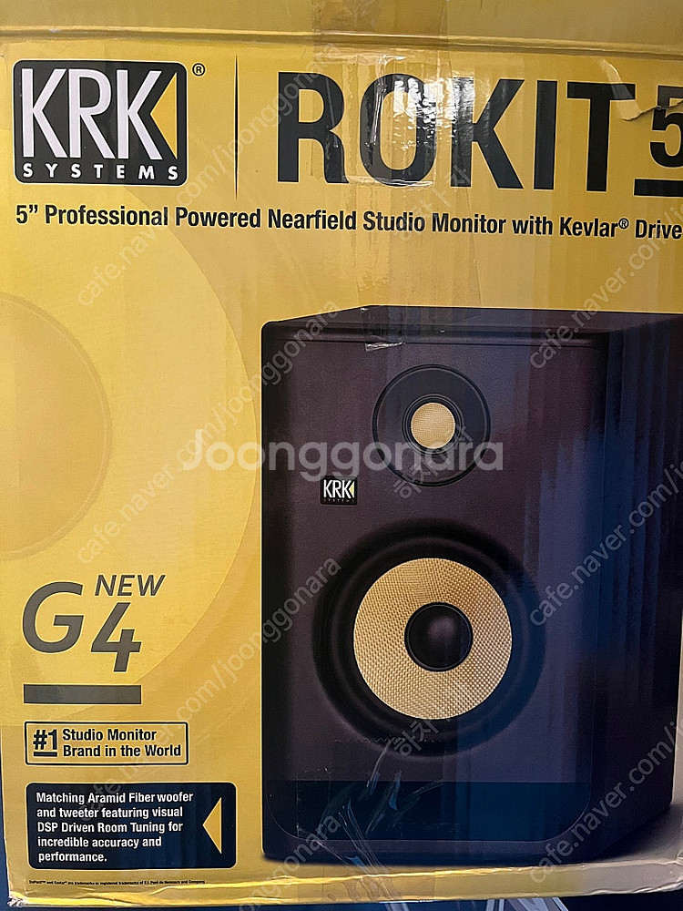 Krk rokit 5 g4 모니터 스피커 1조(2통)--2