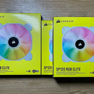 ※택포 커세어 CORSAIR iCUE SP120, 140 RGB ELITE 팝니다