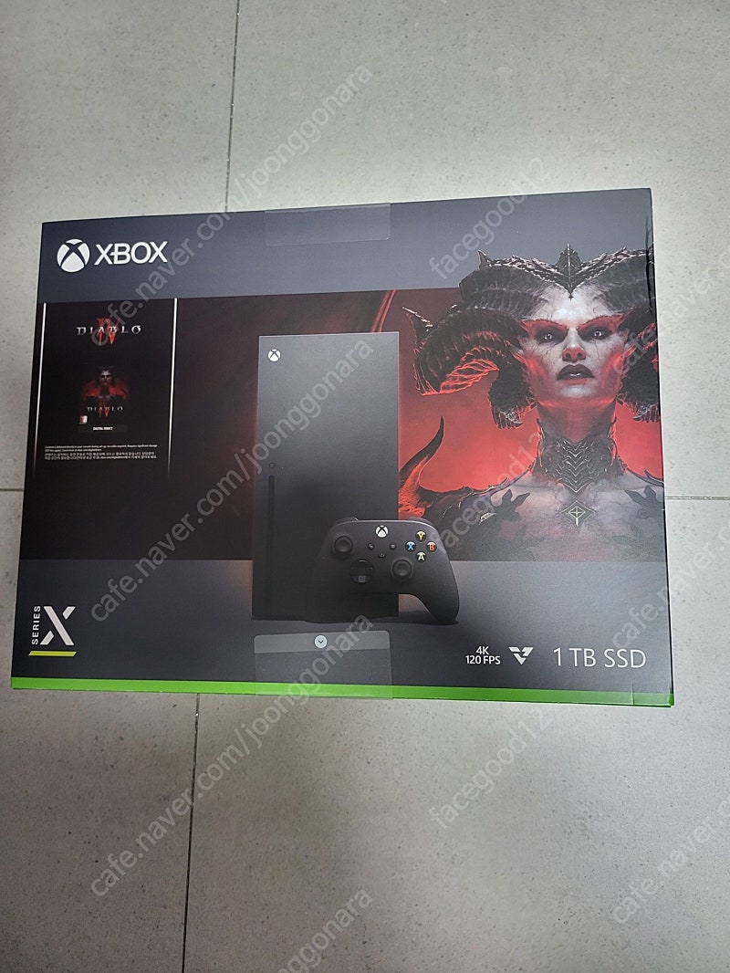 XSX XBOX Series X 시리즈 X 디아블로4 에디션 미개봉 새제품 팝니다.