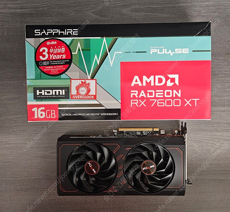 SAPPHIRE 라데온 RX 7600 XT 16GB