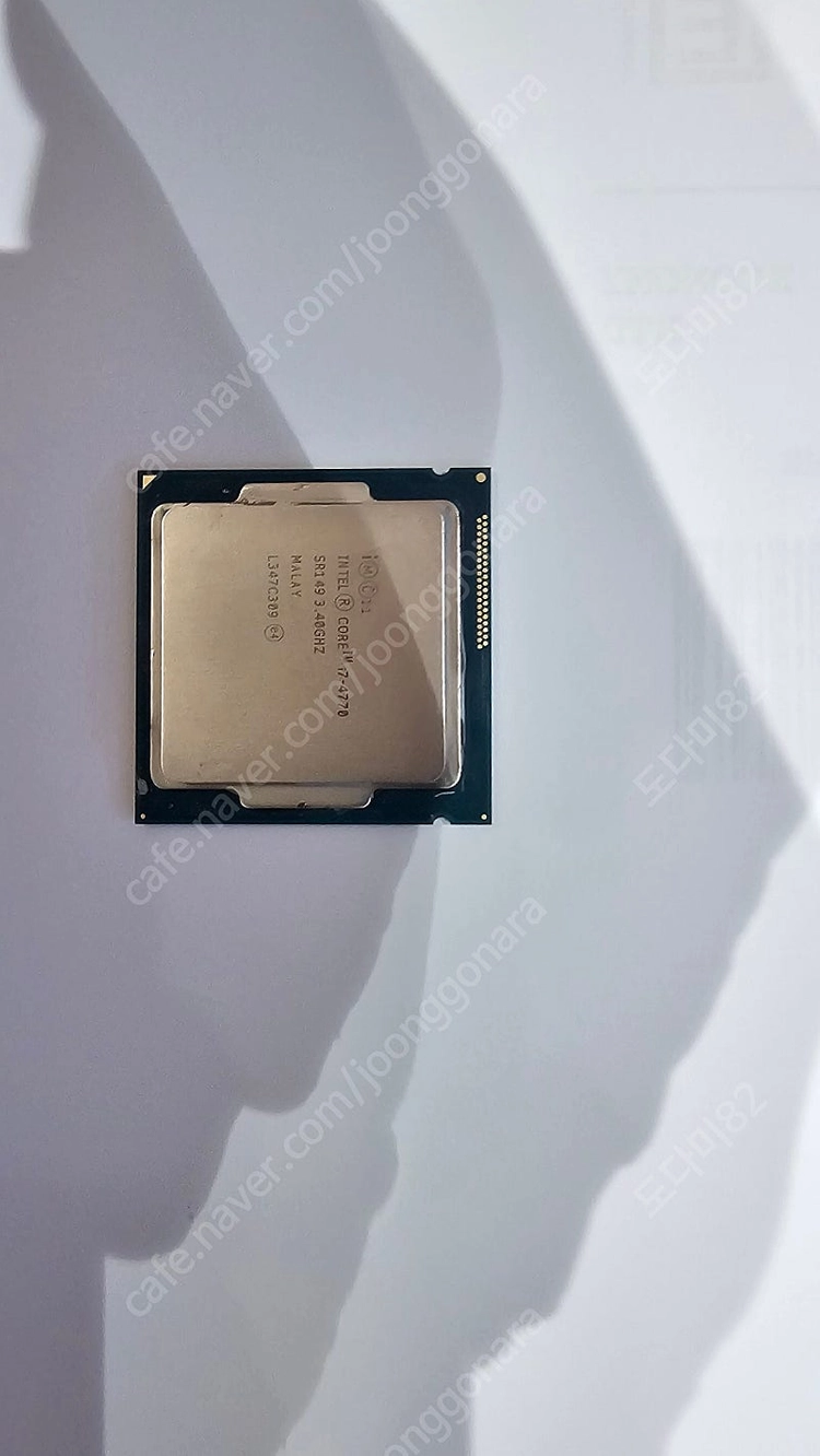 인텔 CPU i7-4770 팝니다 이미지