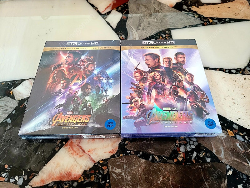 어벤져스 4k 블루레이 스틸북 한정판 세트 이미지