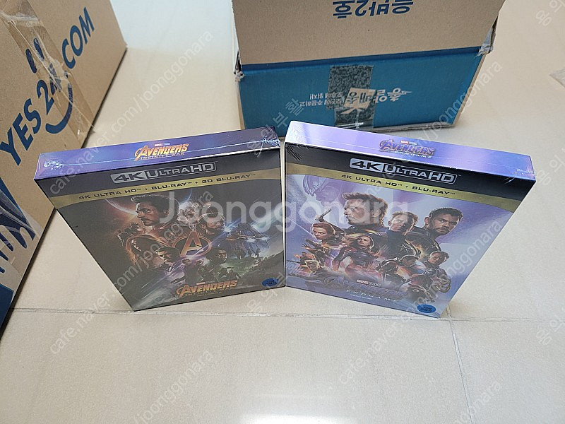 어벤져스 4k 블루레이 스틸북 한정판 세트--6