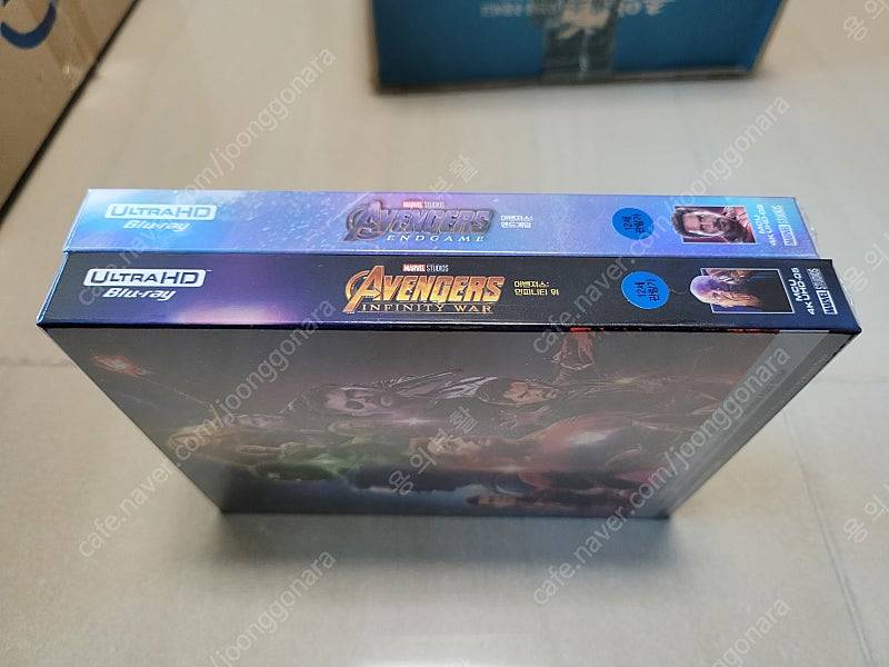 어벤져스 4k 블루레이 스틸북 한정판 세트 이미지