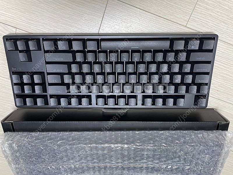 앱코 kn01 무접점 키보드 키압 55g LED--2