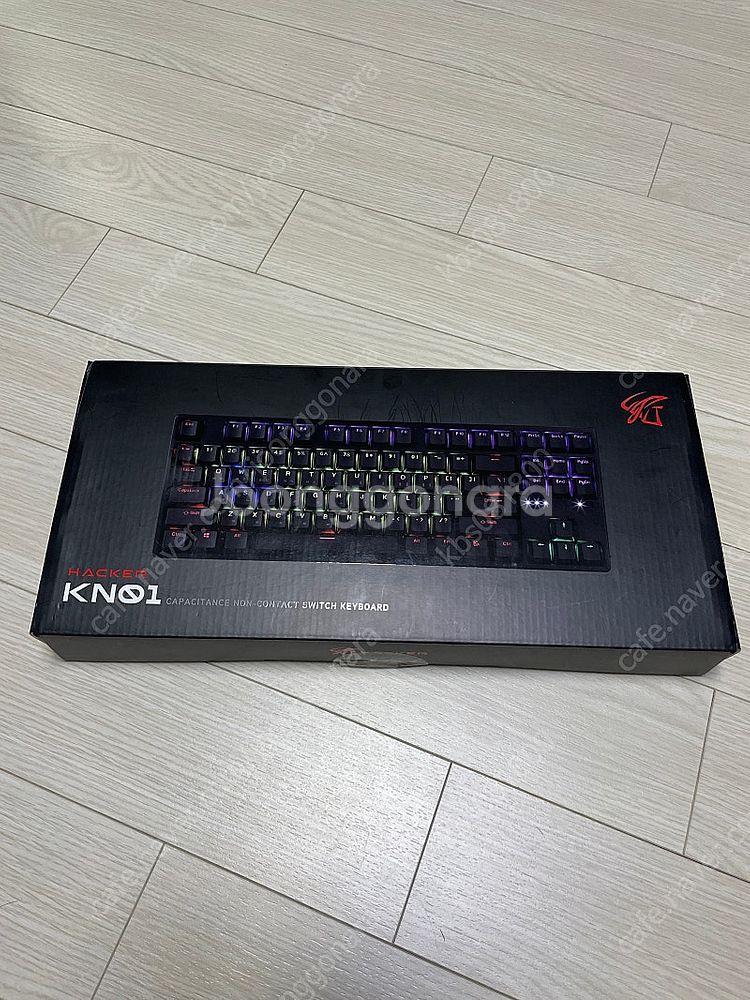 앱코 kn01 무접점 키보드 키압 55g LED--3