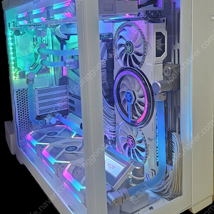 커스텀 수냉 PC 데스크탑 라이젠 5950X X570 AQUA RTX2080TI HOF 팝니다.