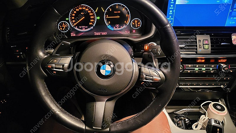 bmw f바디 정품 m핸들 (패들, 열선, 진동)--0