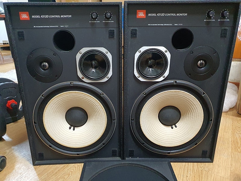 JBL 4312D, 4312B 스튜디오 모니터 스피커