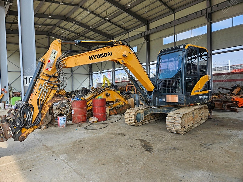 현대 HX60MT 2017년식 에버다임회전링크 코집 산판트랙 02 중고굴삭기