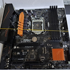 에즈락 b150m pro4 matx