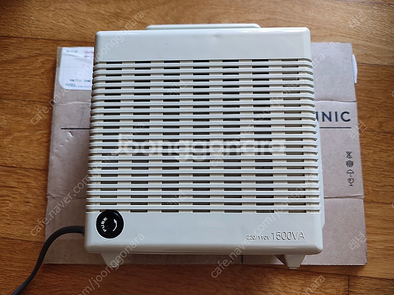 110v 1500va 수지형 링코어 변압기 판매합니다.--0