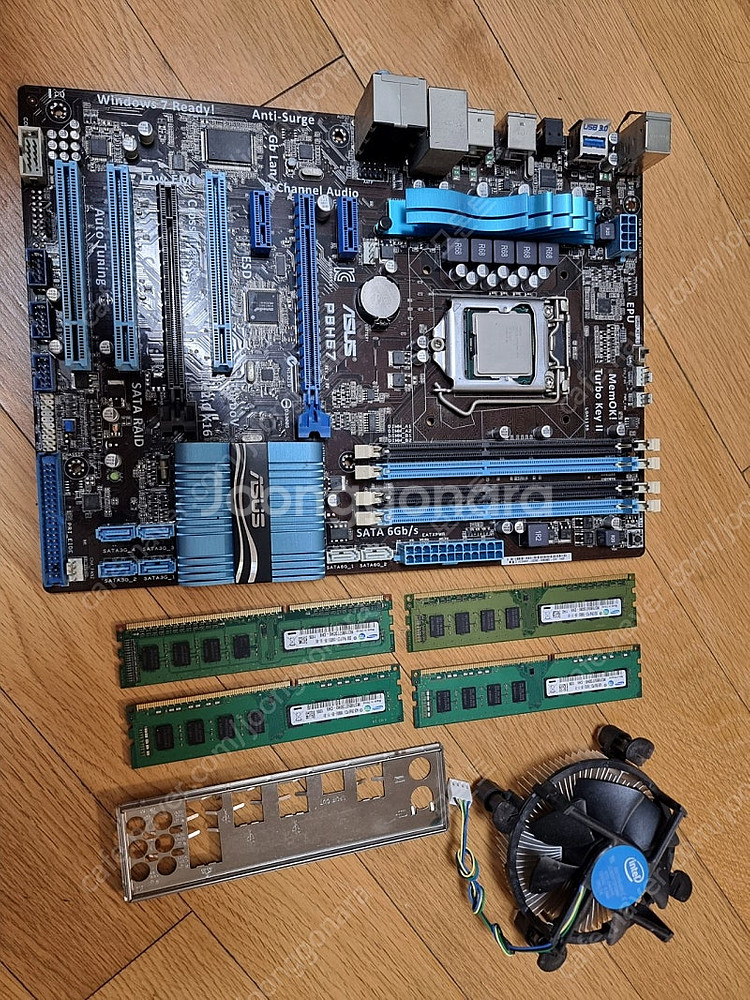ASUS P8H67 메인보드, DDR3 12G, 펜티엄...--0