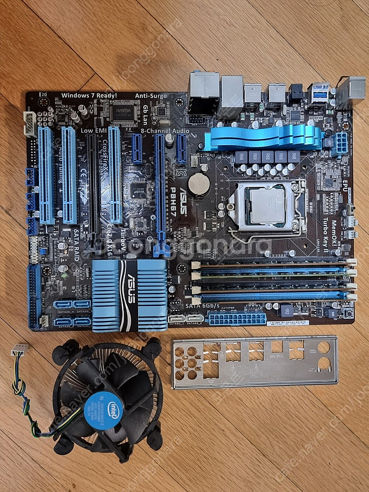 ASUS P8H67 메인보드, DDR3 12G, 펜티엄...--7