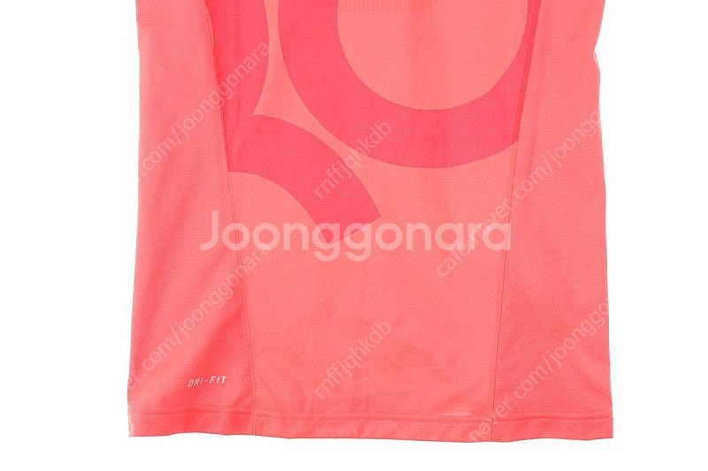 (M) 나이키 반팔 티셔츠 형광 민소매 운동 한정판--2