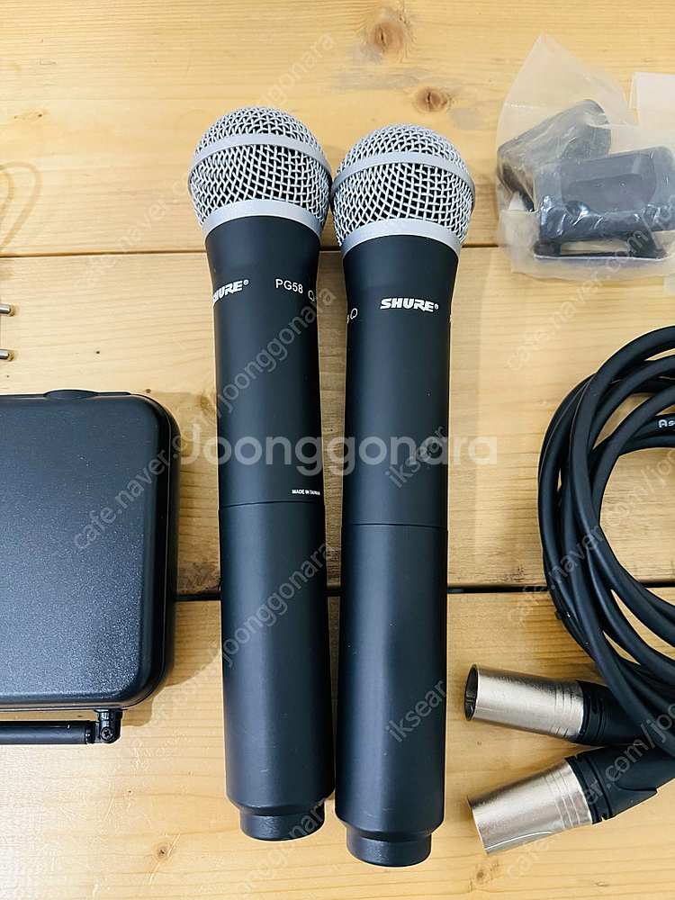 슈어 무선 마이크 PG58 팝니다--0