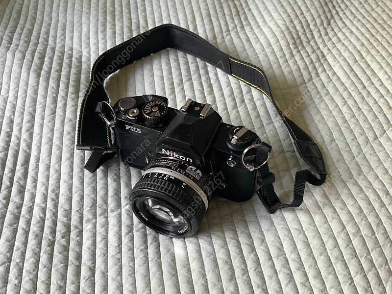 니콘 필름카메라 fm2 + 50.4 외관사용감