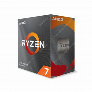 AMD 라이즌 7 5800X 8코어 16 스레드 언록 데스크탑 프로세서 미개봉