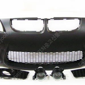 bmw 3시리즈 E90 앞범퍼 범퍼 바디킷 05~08 Front Bumper M3 Fog Type w/o sensor hole 안개등 미포함 센서홀X