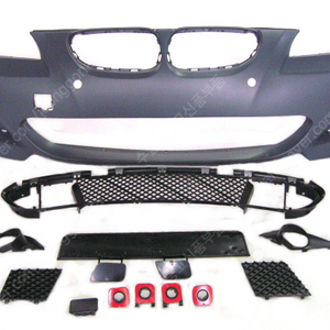 bmw 5시리즈 E60 앞범퍼 범퍼 바디킷 m 팩 04~07 Front Bumper m tech 센서홀 24mm